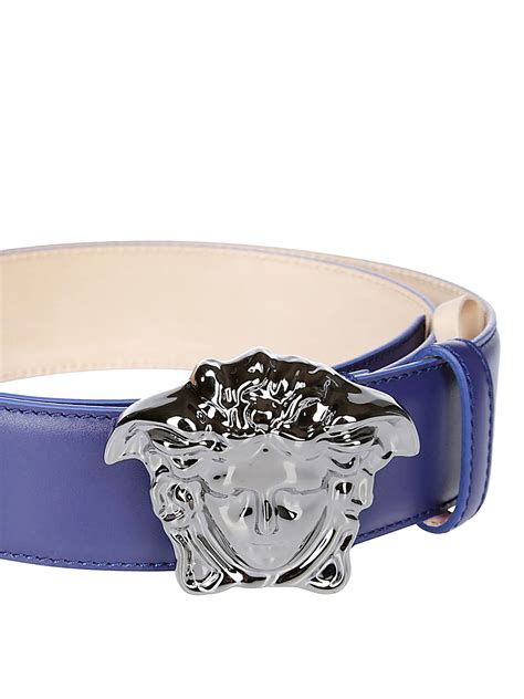 blue versace men's belt|most expensive Versace belt.